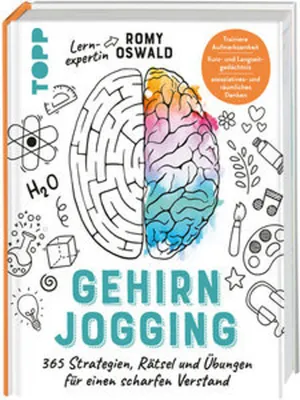 Produktbild von Gehirnjogging - 365 Strategien, Rätsel und Übungen für einen scharfen Verstand
