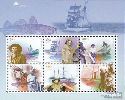 Produktbild von Briefmarken Portugal 2000 Mi Block163 (kompl.Ausg.) postfrisch Kabeljau-Fischerei