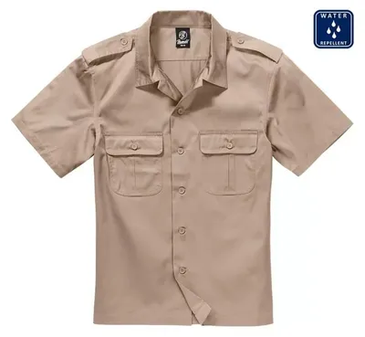 Zdjęcie produktu dla Brandit US Koszula z krótkim rękawem beżowa, 4XL