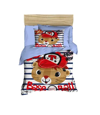 Produktbild von L'Essentiel Linge de Maison, PH145, Baby-Bettbezug-Set, Blau, 100 x 150 cm