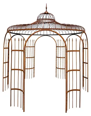 Produktbild von Badeko Pavillon „Sonnenschein“ in Edelrostoptik