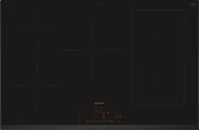 Produktbild von Siemens iQ500 ED851HWB1E hob Black Built-in 80 cm Zone induction 5 zone s