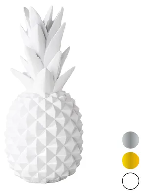 Produktbild von Deko Ananas Wohnzimmer Tischdeko aus Kunstharz - Ananas aus Polyresin