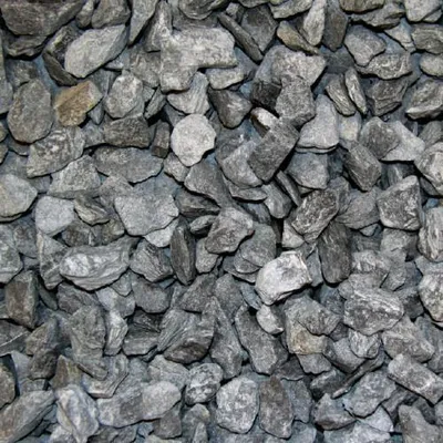 Produktbild von Schiefersplitt Canadian Slate Schwarz - 30-60mm 25kg / Sack