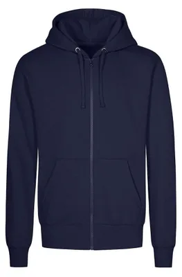 Produktbild von X.O By Promodoro - Hoodie mit durchgehendem Reißverschluss für Herren LT5157 (M) (Dunkelblau)