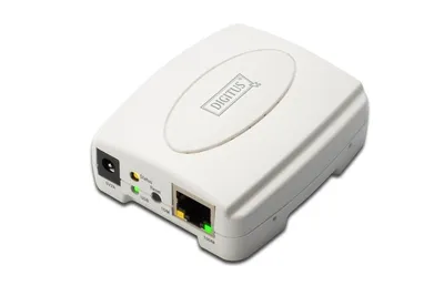Immagine prodotto di Digitus Server di stampa - USB - Fast Ethernet - Desktop