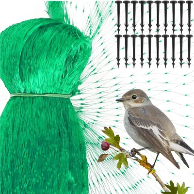 Productafbeelding van Vogelbeschermingsnet, herbruikbaar, 8 x 20 meter, voor fruitbomen