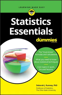 Produktbild von Statistics Essentials For Dummies