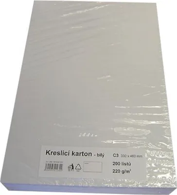 Produktbild von Rýsovací karton 200ks/220g C3 (33x46)