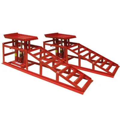 Obrázek produktu pro Varan Motors - NECRR-02 Nájezdové rampy s vestavěným zvedákem, 4 tuny, v párech
