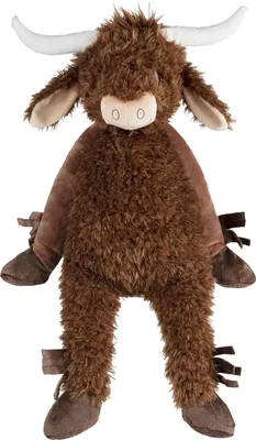 Produktbild von Happy Horse Kuscheltier Kuh Cody 60cm - große Plüsch Highland Rind Kuschelkuh
