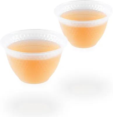 Produktbild von Melina Teetassen / Teecups / Glascups, 2 Glastassen je 90ml, Arare gefrosted
