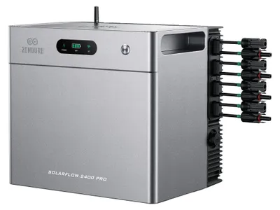 Produktbild von Zendure SolarFlow 2400 Pro inkl. 2400Wh LiFePO4 SolarSpeicher mit 0% MwSt nach §12 Abs. 3 UstG