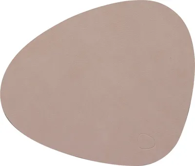 Produktbild von LIND DNA Nupo Tischset Curve S clay brown 24x28cm