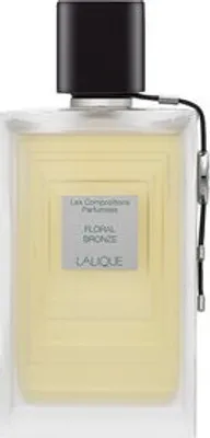 Produktbild von Lalique Floral Bronze, 100 ml, Bergamotte, Rhabarber, Jasmin, Bernstein, Oud, Patschuli, Vetiver, Spray