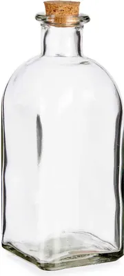 Produktbild von Glasflasche mit Korkverschluss
