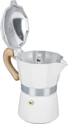 Image de Cuisine Cafetière Moka de table Cafetière Moka en aluminium pour la maison 300ml 6 tasses