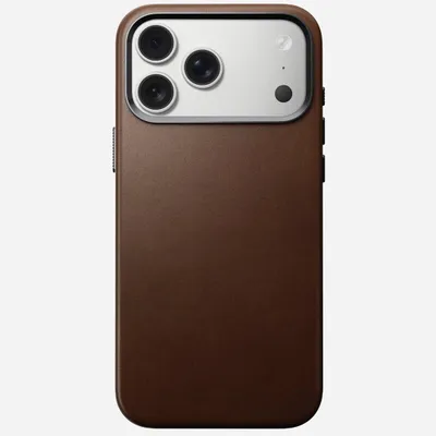 Obrázok produktu pre Tradičné kožené puzdro Nomad na iPhone 17 Pro Max Brown