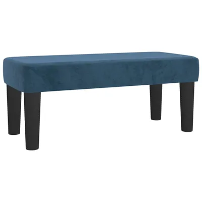 Immagine prodotto di Panca Blu Scuro 70x30x30 cm in Velluto