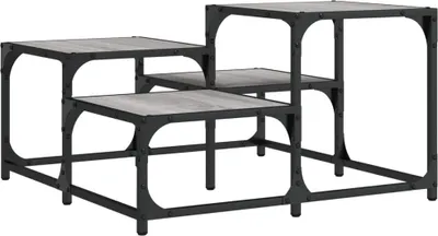 Produktbild von vidaXL Couchtisch Grau Sonoma 68x68x40 cm Holzwerkstoff