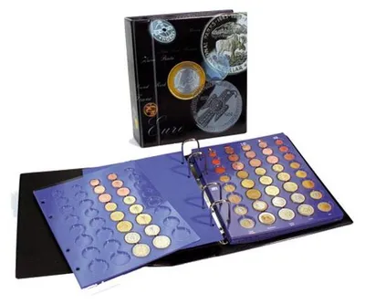 Produktbild von Euromünzen Sammelalbum Topset