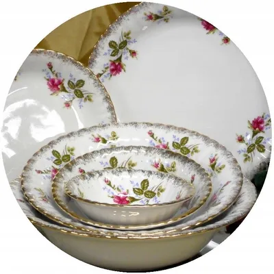 Obrázek produktu pro PPH MALCER IWONA Sada porcelánových misek 4 kusy ručně malované