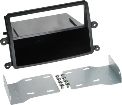 Zdjęcie produktu dla panel radia 2-DIN ze schowkiem Mitsubishi L200 2006 > czarny