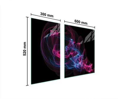 Produktbild von Glasschutzplatte Für Herd 90X52 Stück