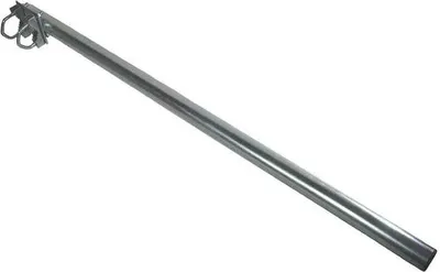Immagine prodotto di Vayox Staffa per antenna da balcone dritta | 100cm | Argento