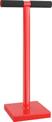 Image de Wiltec Dameuse de sol – en Acier – 11,5 kg – Plaque carrée 20 x 20 cm – Poignée en T – Pilon Compacteur de sol Dame de maçon pour Jardinage Compactage Horticulture