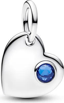 Produktbild von PANDORA MOMENTS Charm Herz September gravierbar 794295C09