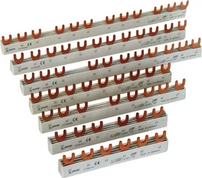 Productafbeelding van Eaton Euro-Vario verdeelrail, stroomsterkte 100A, type EVG-16/3Fase/9 modules