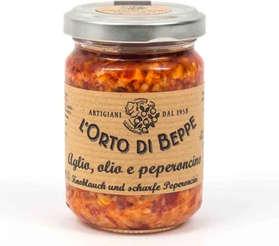 Immagine prodotto di Aglio, Olio & Peperoncino 156 ml. - L'Orto di Beppe