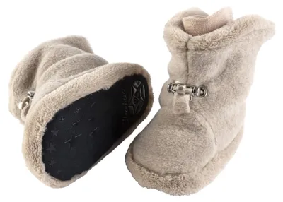 Productafbeelding van Sterntaler babyschoentjes van microfleece, uniseks - babyschoenen met antislipzool