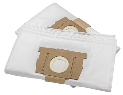 Produktbild von vhbw 10x Staubbeutel kompatibel mit Rowenta ZR-0015, ZR-0020, RO 5951DA, RO 5931GA, RO 5787DA, RO 476211 Staubsauger - 36cm x 26cm Weiß