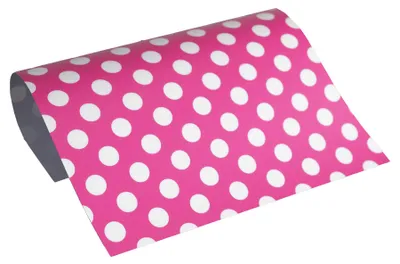 Produktbild von Flexfolie Polka-Dots - A4 - Pink