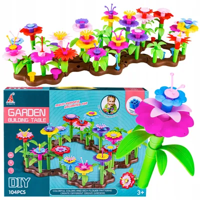 Produktbild von DK Kreative Blumen Bausteine Konstruktionsspielzeug