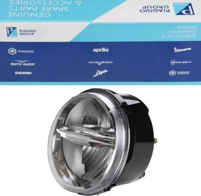 Zdjęcie produktu dla Piaggio Vespa Primavera/Sprint reflektor LED oryginalny 50-150cc E5 - 1D002114