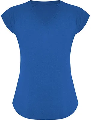 Produktbild von Roly CA6658 | Damen Avus T-Shirt, Polyester mit Baumwollfeeling - Farbe: Royal Blue 05 - Größe: XL