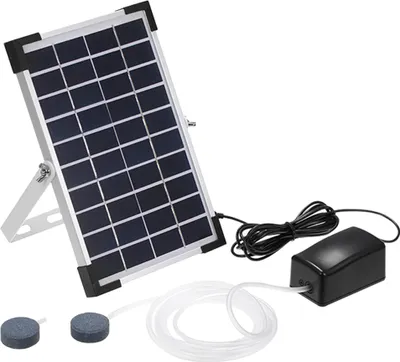 Obrázek produktu pro Solární kyslíkové čerpadlo Akvárium Oxygenator Akvárium Kyslík Aerátor Rybník Aerátor Vzduchové čerpadlo Rybí aerátor Akvárium Vzduchové čerpadlo s akvarijní kyslíkovou trubicí Vzduchový bublinový kámen