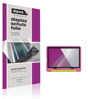 Produktbild von 2x Schutzfolie für MUISOO KT1028 klar Displayschutzfolie Folie Display Schutz dipos