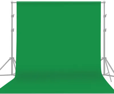 Produktbild von 3 * 6m / 10 * 19.7ft Professioneller Green Screen Hintergrund Studiofotografie Hintergrund Waschbar Langlebiges Polyester-Baumwollgewebe Nahtloses einteiliges Design fuer Portraet-Produktaufnahmen