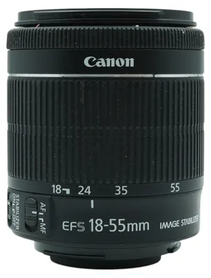 Produktbild von Canon 8114B001, Standardzoomobjektiv, 13/11, 18 - 55 mm, Bildstabilisator, Canon EF-S