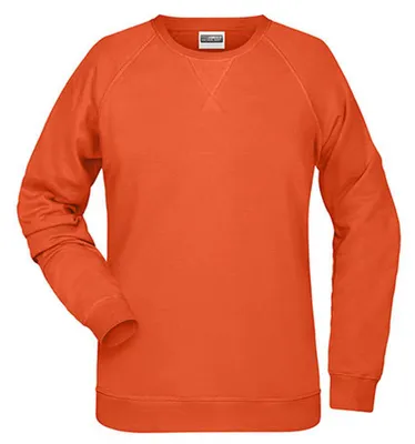 Produktbild von James and Nicholson - Sweatshirt für Damen LT2526 (3XL) (Orange)