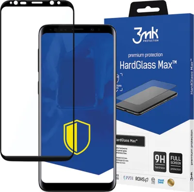 Immagine prodotto di Samsung Galaxy S9+ - Vetro duro 3Mk Max Nero