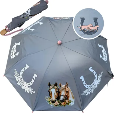Produktbild von Magic Reflektor Regenschirm Pferd