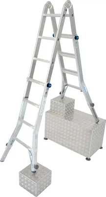 Produktbild von Krause Aluminium-Teleskopleiter STABILO 5 m