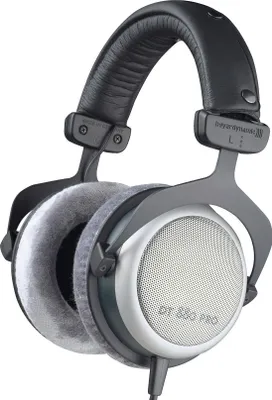 Obrázek produktu pro Beyerdynamic DT 880 PRO, Kabel, 5 - 35000 Hz, Hudba, 295 g, Sluchátka, Černá, Stříbrná