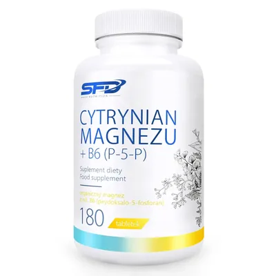 Produktbild von Magnesiumcitrat + B6 (P-5-P) Tabletten, 180 Stück