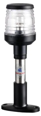 Imagen del producto de Lámpara compacta, acero inoxidable, 20 cm, negra. Lámpara Osculati, modelo 11.113.20